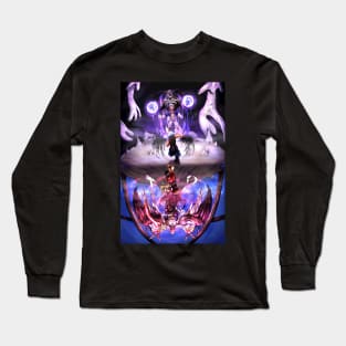 The Final Battle (Kingdom Hearts Chain of Memories) (Flipped) Long Sleeve T-Shirt